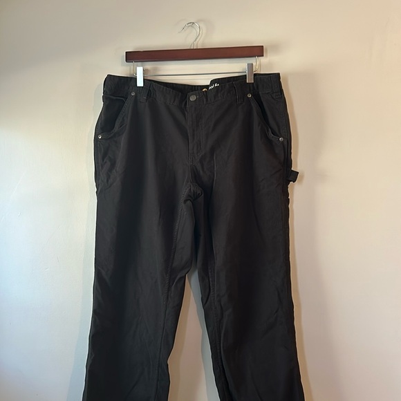 Black Carhartt Original Fit Pants Size 18 Short - Picture 10 of 10